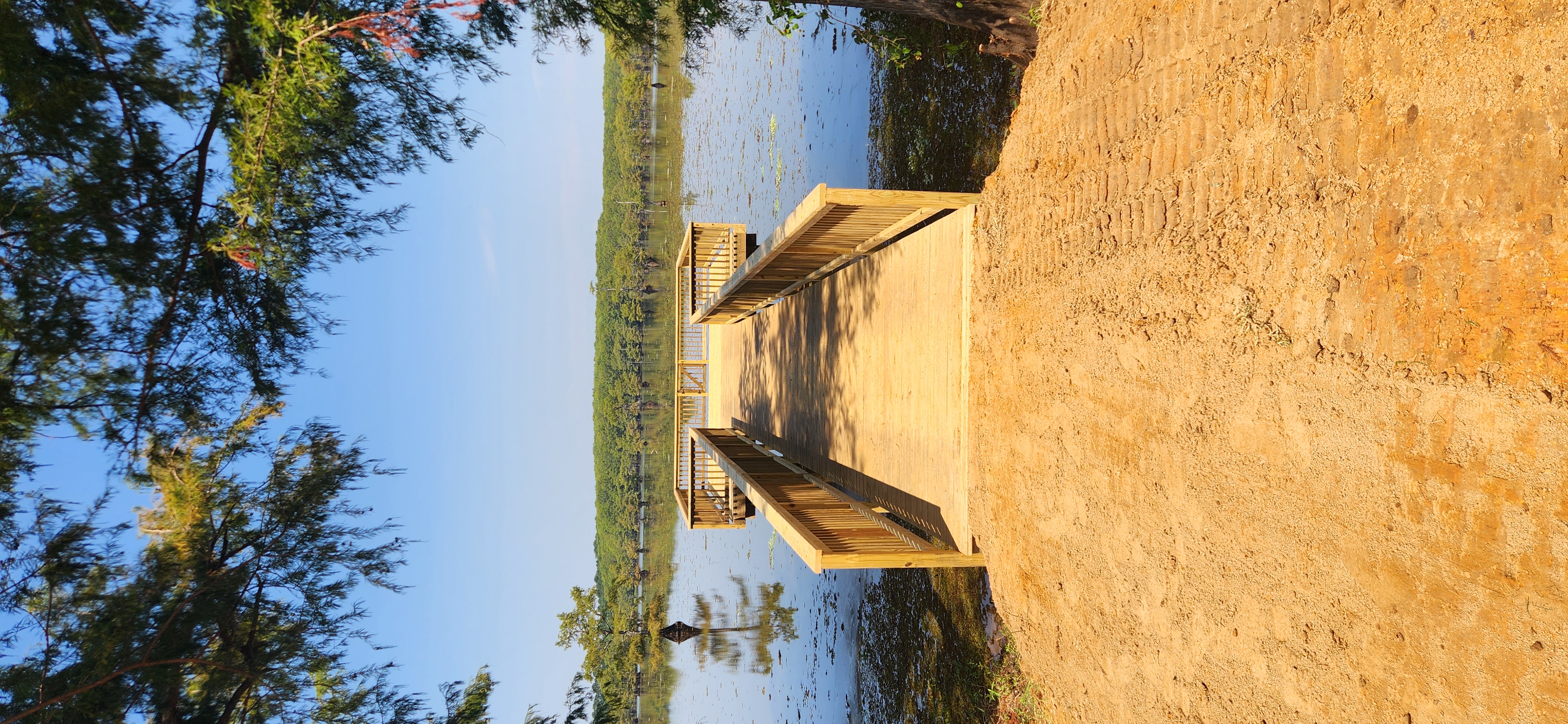 50' Walkway with 22'x 22' Seating Area